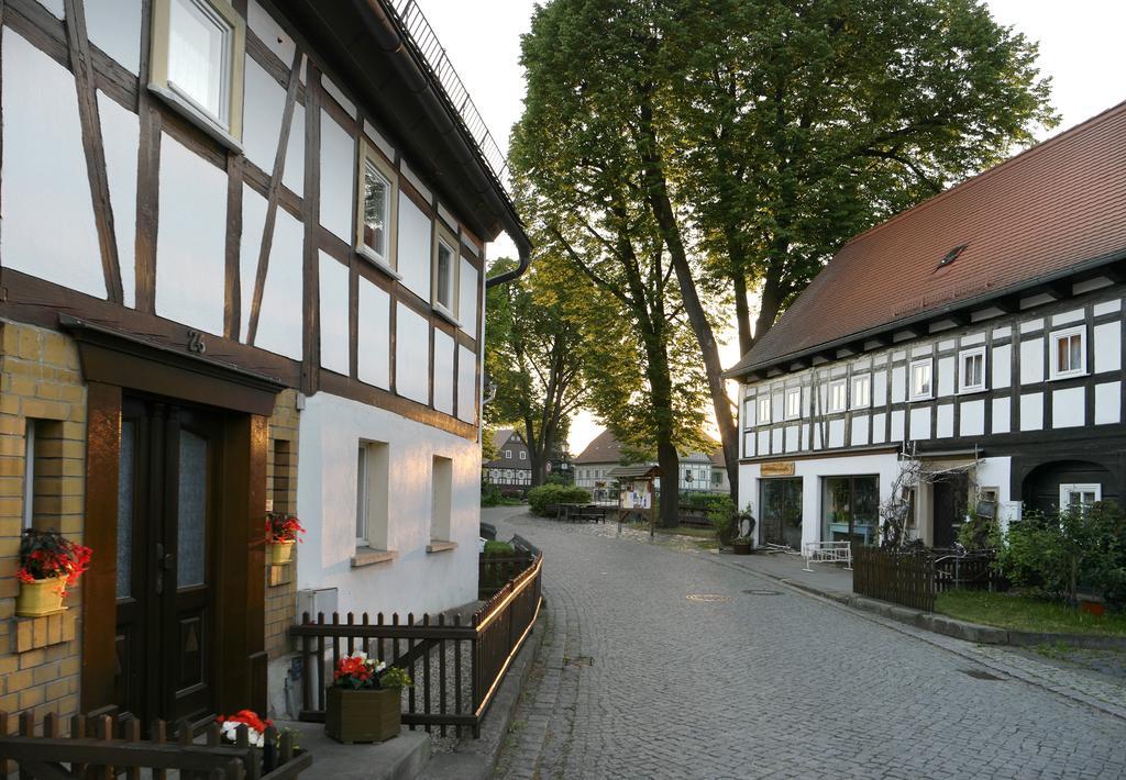 Goldberghaus Apartment โกรสเชอเนา ภายนอก รูปภาพ
