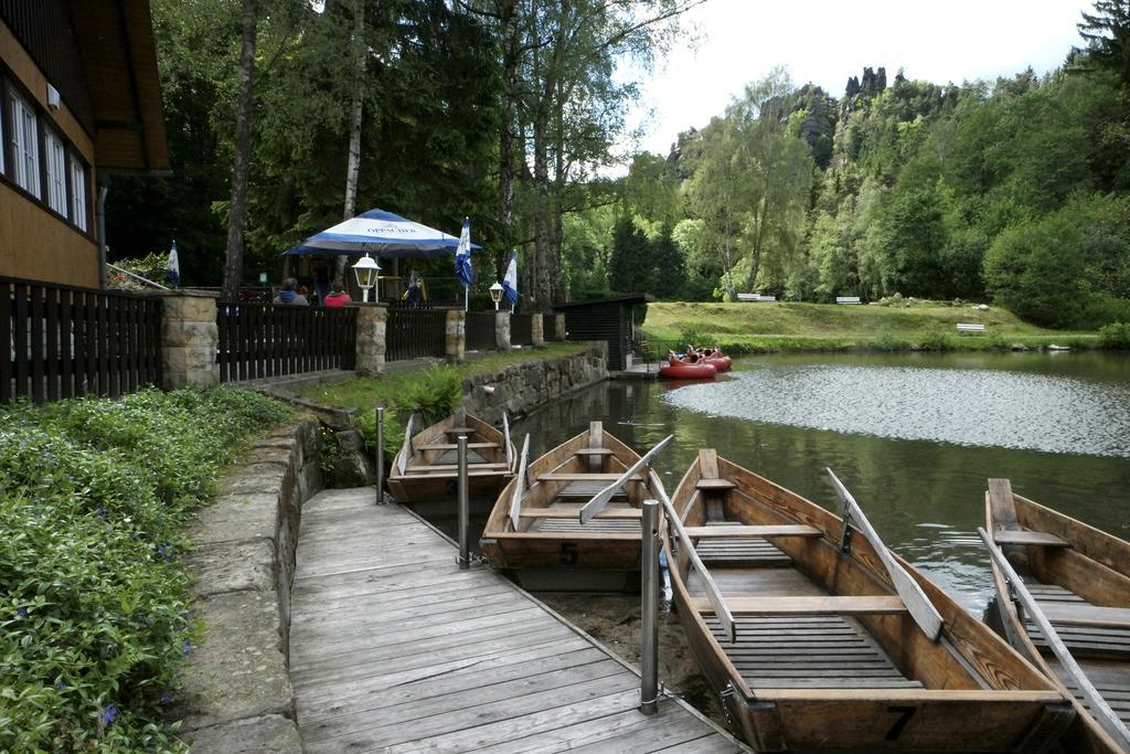 Goldberghaus Apartment โกรสเชอเนา ภายนอก รูปภาพ